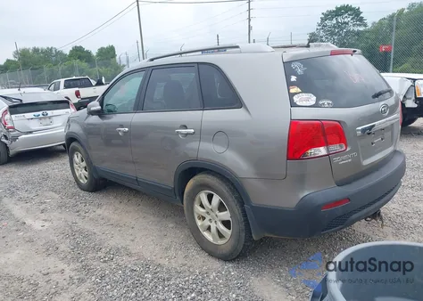 2011 Kia Sorento Lx from USA, damaged, VIN 5XYKT3A12BG053370